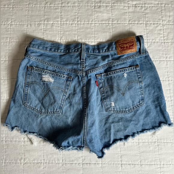Levi’s 501 High Rise Denim Shorts - Picture 2 of 10